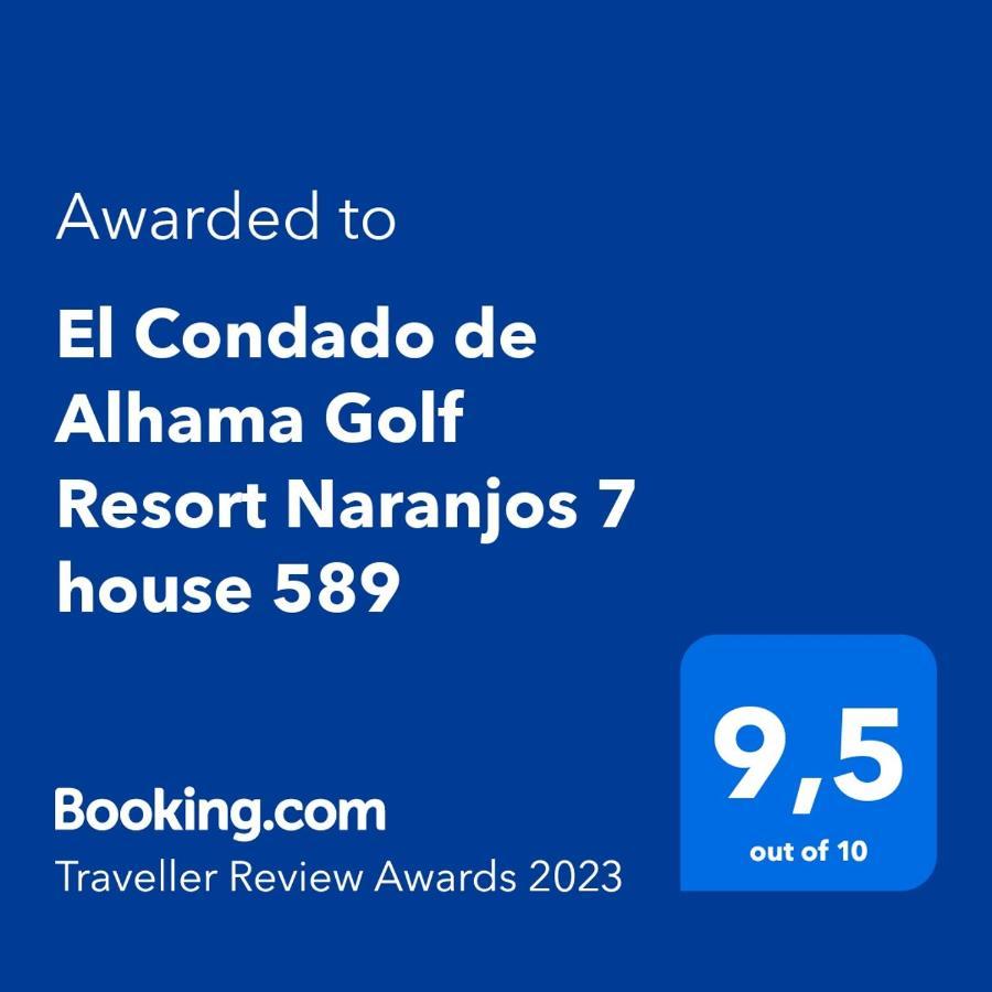 El Condado De Alhama Golf Resort Naranjos 7 House 589 Алама-де-Мурсія Екстер'єр фото